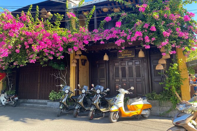 Hoi An Vespa Tours: Hoi An Highlights and Hidden Gems - Bay Mau Coconut Forest by bamboo basket boat