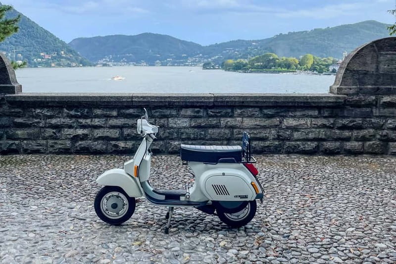 Lake Como: 4, 8, or 24-Hour Classic Vespa Rental & Delivery - Meeting at Como Borghi and getting started