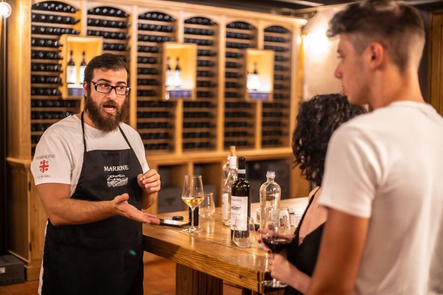 LANGHE : Vespa Tour to the Wine Region of Barolo - Monforte d’Alba, a slower final town stop