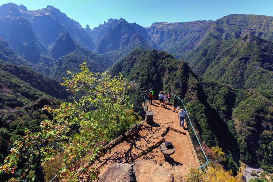 Madeira: Private Guided Vespa Tour Mountains (7hrs) - Machico, then the view over Funchal Bay