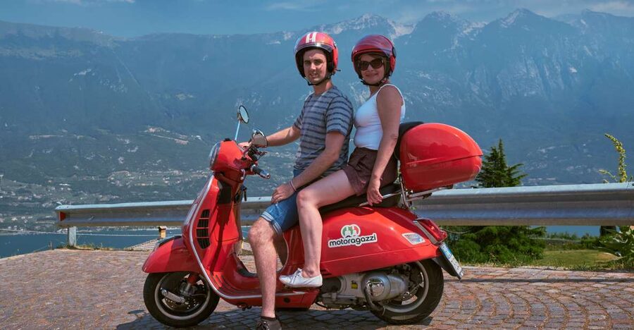Malcesine: Lake Garda self-guided Vespa tour - Mountain roads and the high Garda views