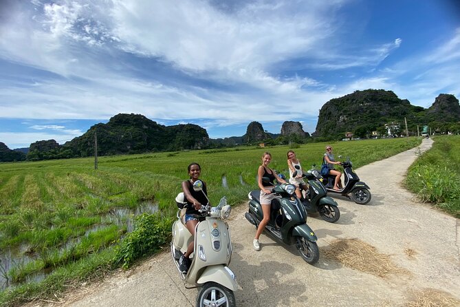 Ninh Binh Jeep/Vespa Tours: Highlights & Hidden Gems - Bich Dong Pagoda, stairs, and the mountain view