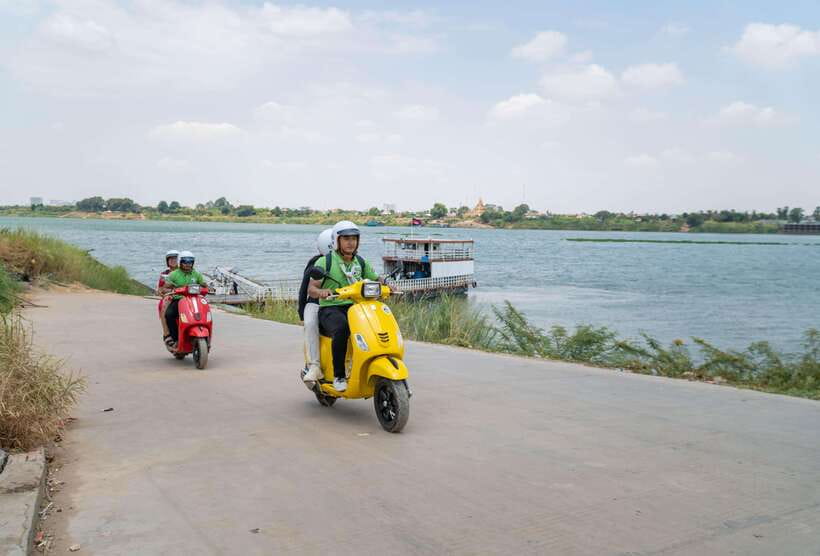 Phnom Penh Silk Island Sunset Vespa Tour / Tuk Tuk Available - Key points to know before you book