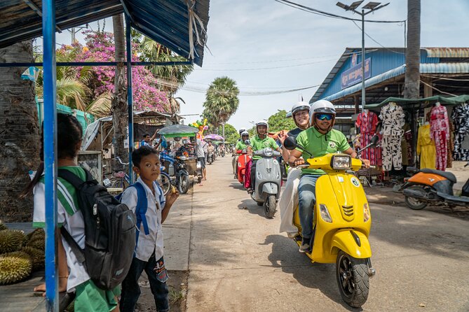 Phnom Penh Silk Island Vespa Tour / Tuk Tuk Available - The Silk Island Community Center