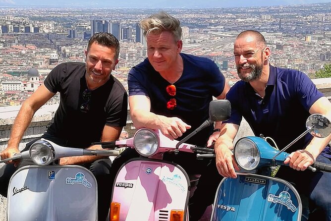 Private Tour: Naples Food Tasting Tour by Vintage Vespa - Fried food, sausage, and buffalo mozzarella