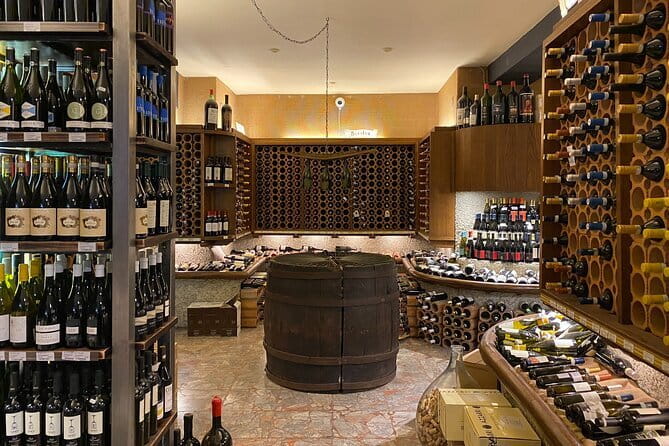 Private Tuscany Vespa Tour - Visiting the winery cellar
