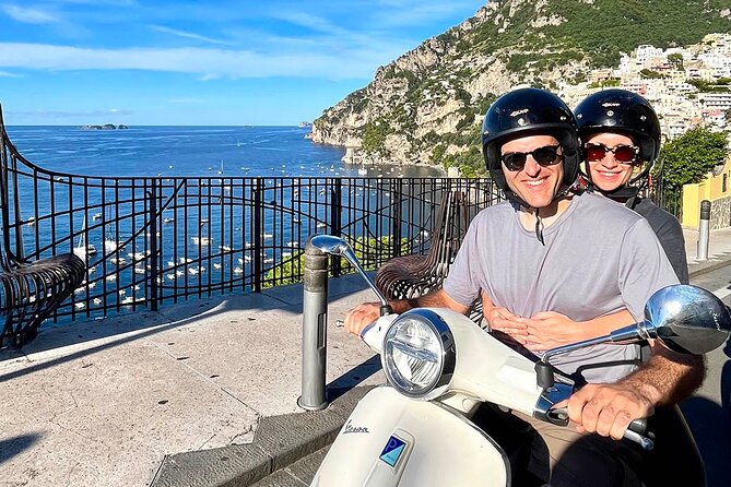 Private Vespa scooter Adventure on the Amalfi Coast - Ravello adds height and wide coastal views