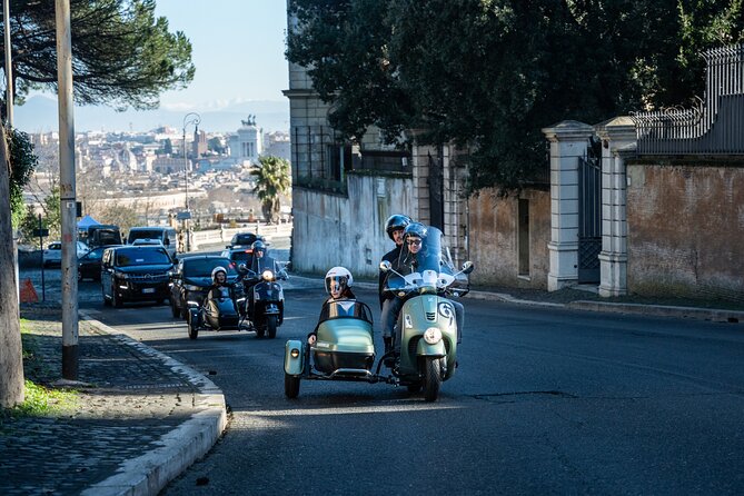 Private Vespa Sidecar Tour with Hotel Pickup - Why a Vespa sidecar works well in Rome