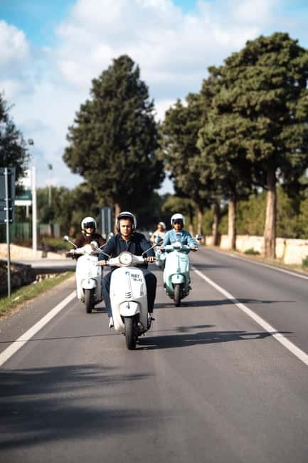 Puglia by Vespa: 3-Hour Tour of Polignano a Mare, Conversano, and Monopoli - Meeting points and timing need a quick check