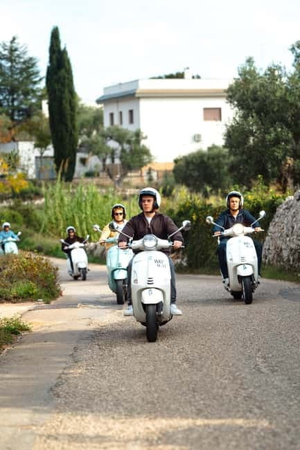 Puglia by Vespa: 3-Hour Tour of Polignano a Mare, Conversano, and Monopoli - Starting beside Polignano’s cliffs