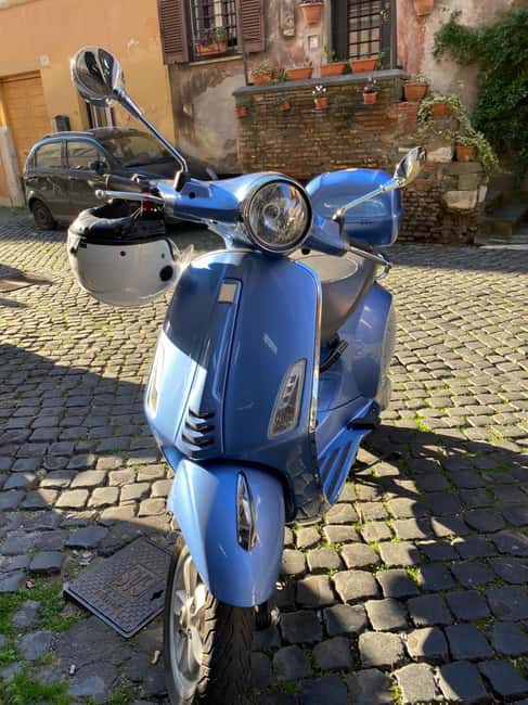 RENTA A VESPA - What the three-hour Rome ride includes
