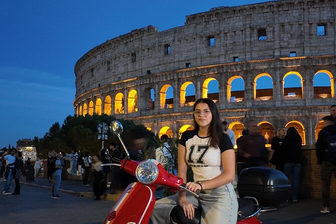 Roma Vespa Tour Pick-up from Hotel - Terrazza del Gianicolo and the final panorama
