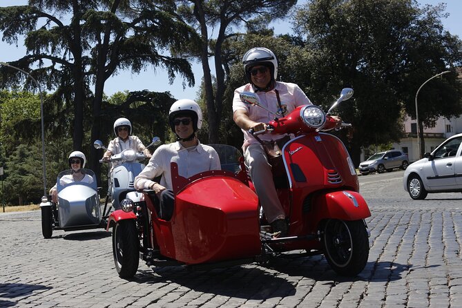 Rome 3 hours Vespa Sidecar Private Tour with Gelato - Key points to know before booking