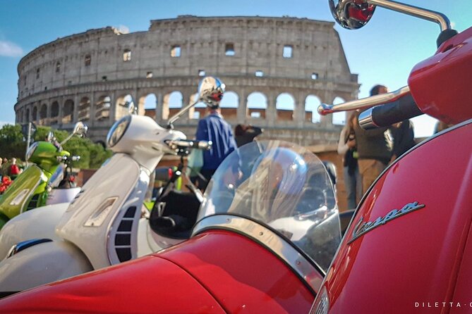 Rome Afternoon Sightseeing Vespa Sidecar Tour with Gourmet Gelato - Starting at Piazza della Repubblica