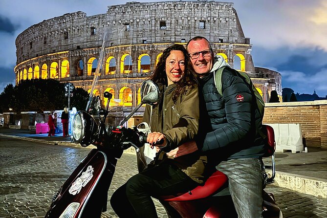 Rome by Night Vespa Ride: Icons of Rome - Why Rome works so well after dark by Vespa