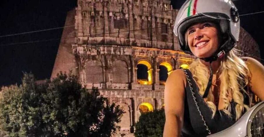 Rome by Night Vespa Tour With Driver/Private Guide - Starting in Rome and getting comfortable