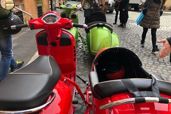 Rome City Highlights & Hidden Gems: Vespa Sidecar Guided Tour - Key things to know before you book