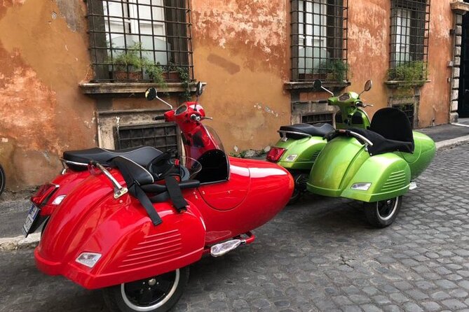 Rome City Highlights & Hidden Gems: Vespa Sidecar Guided Tour - Starting near the historic center