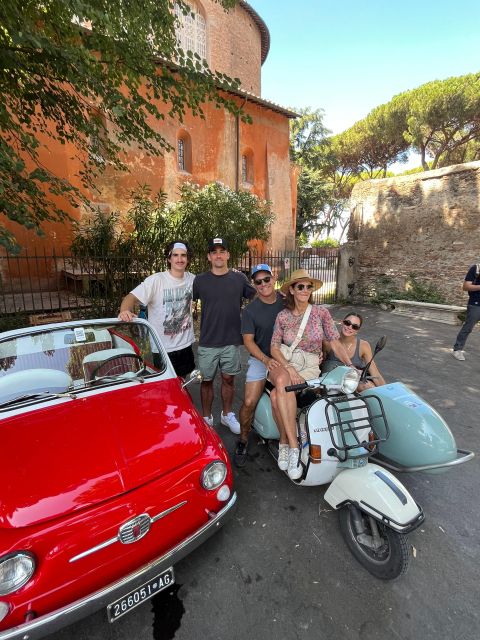Rome: Evening Fiat 500 and Vespa Prosecco Tour - Why Rome at night works so well