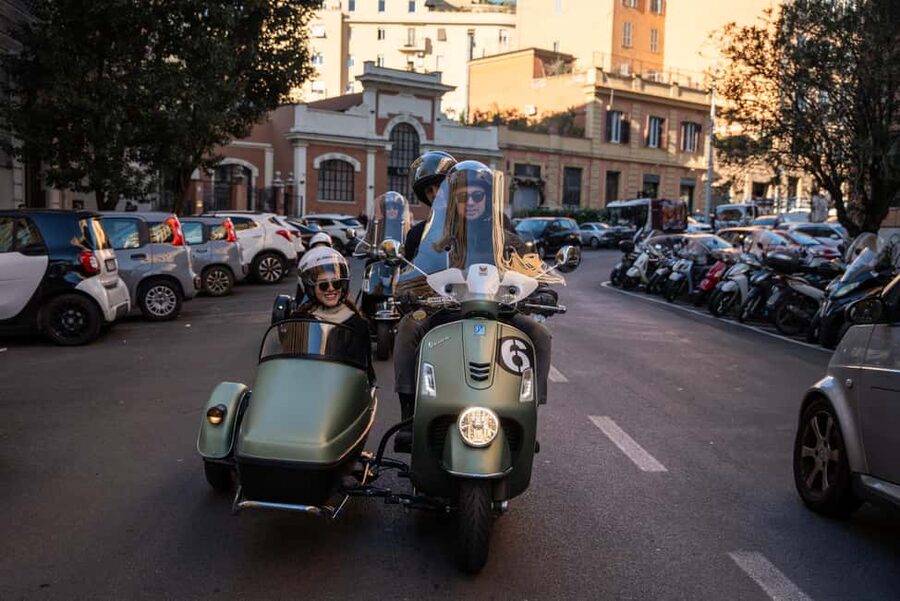 Rome: Evening Vespa Sidecar City Tour - Key points to know before booking