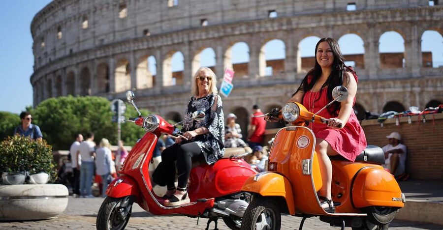 Rome: Guided Vespa Experience with Professional Photoshoot - Starting near the Colosseum