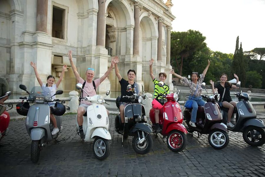 Rome: Guided Vespa Experience with Professional Photoshoot - What the $50 price includes