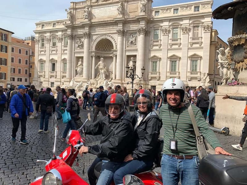 Rome: Guided Vespa Tour with Self-Drive or as a Passenger - Castel Sant’Angelo and the riverfront