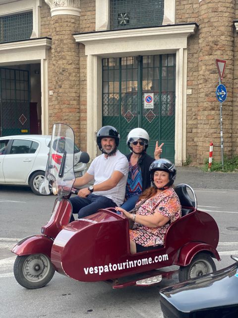 Rome: Highlights Vespa Sidecar Tour with Coffee and Gelato - Circus Maximus and the ride to Trastevere