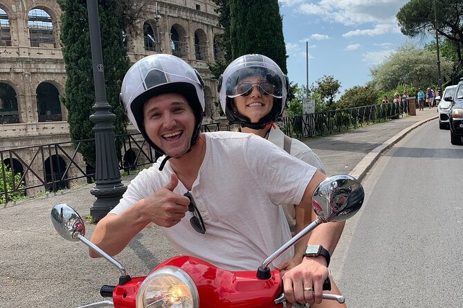 Rome in Style: Panoramic Vespa Experience with Licensed Driver - The Colosseum: a fast, useful orientation stop