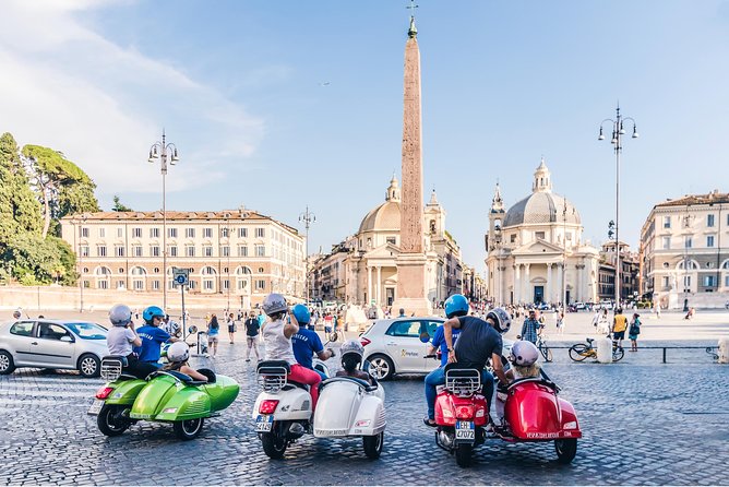 Rome Morning Vespa Sidecar Tour in Rome with Cappuccino - Entering the Pantheon beneath its open roof