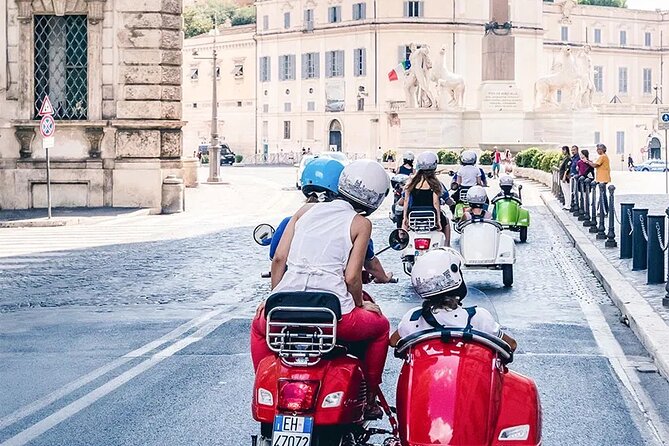 Rome Morning Vespa Sidecar Tour in Rome with Cappuccino - Trastevere, the Jewish Ghetto and Rome’s back lanes