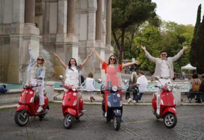 Photography Service by Vespa Scooter