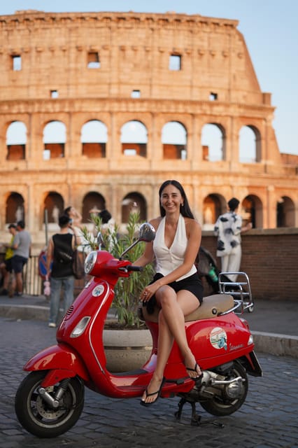 Rome: Photography services by Vespa with Aperol Spritz - Acqua Paola adds one of Romes grand fountains