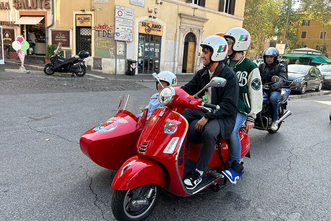 Rome Private Tour in a Vintage Vespa Sidecar Style for 90 Minutes - Starting at Piazza della Trinità dei Monti