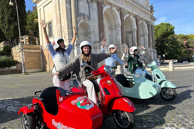 Rome Private Tour in a Vintage Vespa Sidecar Style for 90 Minutes - Piazza del Popolo and the feel of the ride