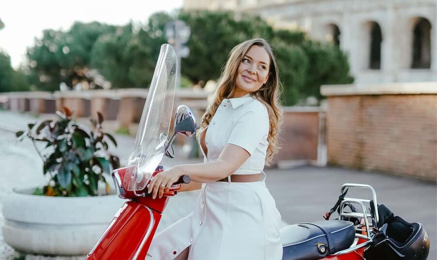 Rome: Private Vespa Experience with Professional Photoshoot - The Orange Garden’s View Across Rome