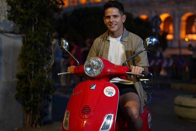 Rome Private Vespa Tour - A quiet pause at the Orange Garden