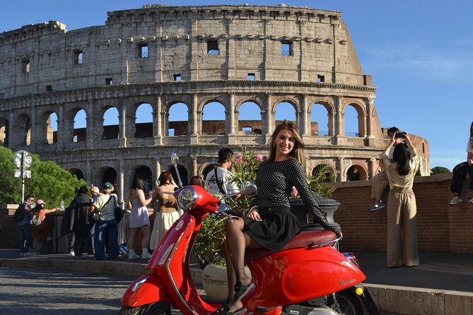Rome Private Vespa Tour Pick-up from Hotel - The Orange Garden on Aventine Hill