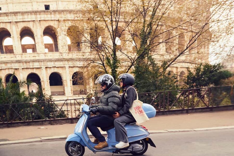 Rome: The Official Emily in Paris Vespa Tour with Pastry - Circus Maximus and the Colosseum