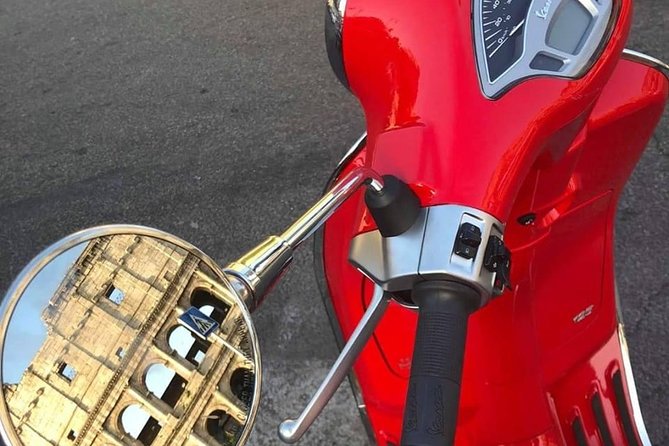 Rome Tours in Vespa Self Drive - The Vatican from a moving viewpoint