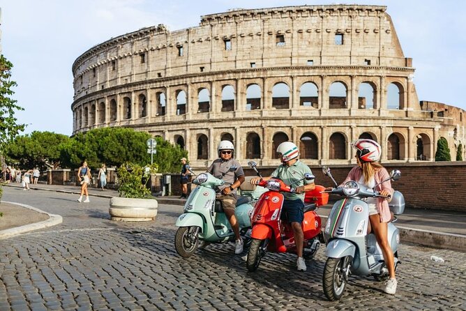 Rome Vespa 125cc Daily Rental - Key points at a glance