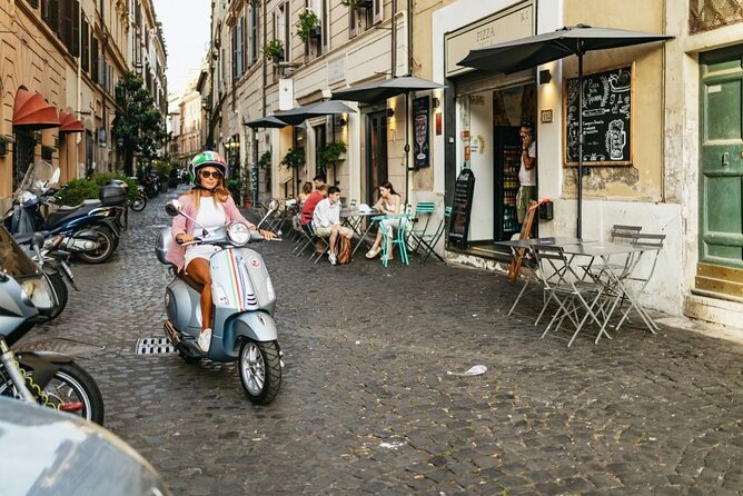 Rome Vespa 125cc Daily Rental - The return point and flexible timing