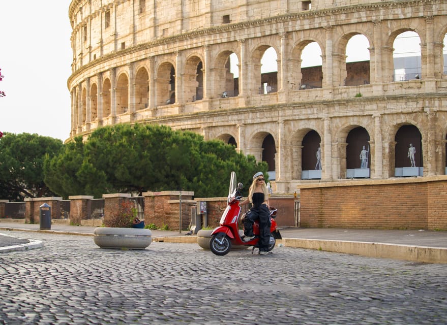 Rome: Vespa City Tour with Professional Photoshoot - Starting with hotel pickup in central Rome
