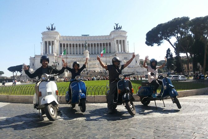 Rome Vespa Grand Tour - Driving Your Own Vespa or Riding With a Guide