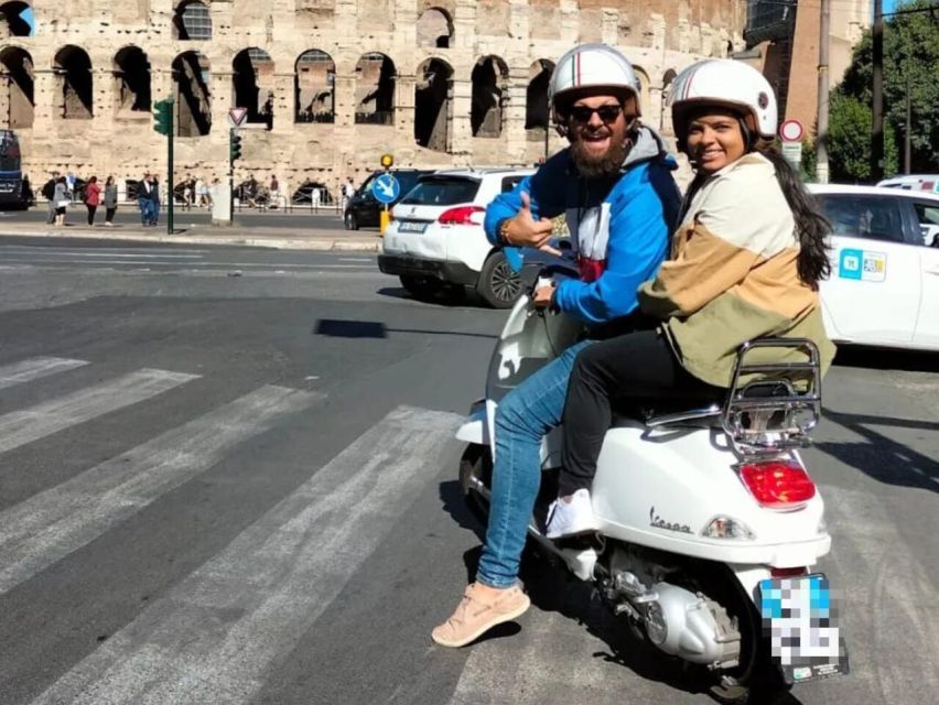 Rome Vespa Half-Day Tour with Private Driver - The best parts of the route