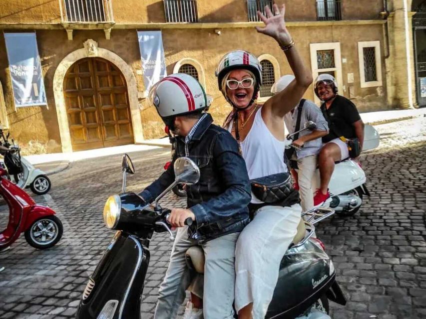 Rome Vespa Half-Day Tour with Private Driver - The private driver makes the difference