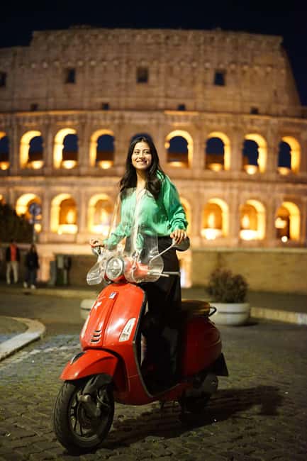 Rome: Vespa Night Experience with Aperol Spritz & Photos - The keyhole view toward St. Peter’s