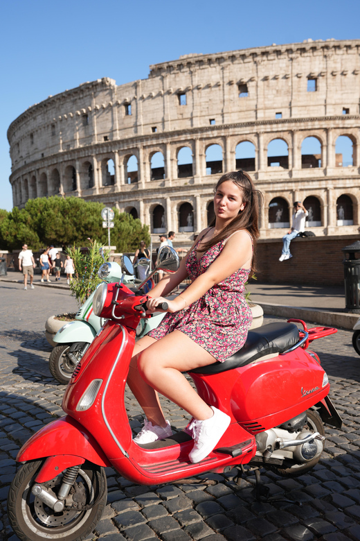 Rome: Vespa Photo Tour with Historic City Highlights - The Orange Garden offers a quieter pause