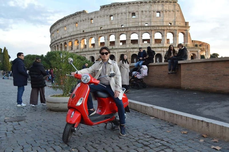 Rome Vespa: Photos, City Highlights, Sightseeing by Vespa - Starting near Via Cavour and the Colosseum