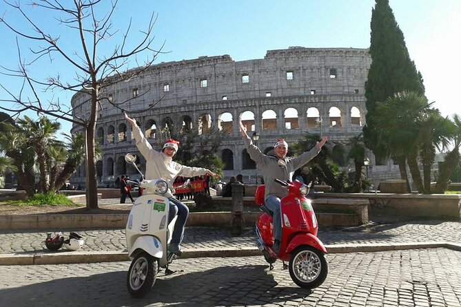 Rome Vespa Primavera 125 cc Rental - 48 Hours Rental - Overnight parking near the Colosseum